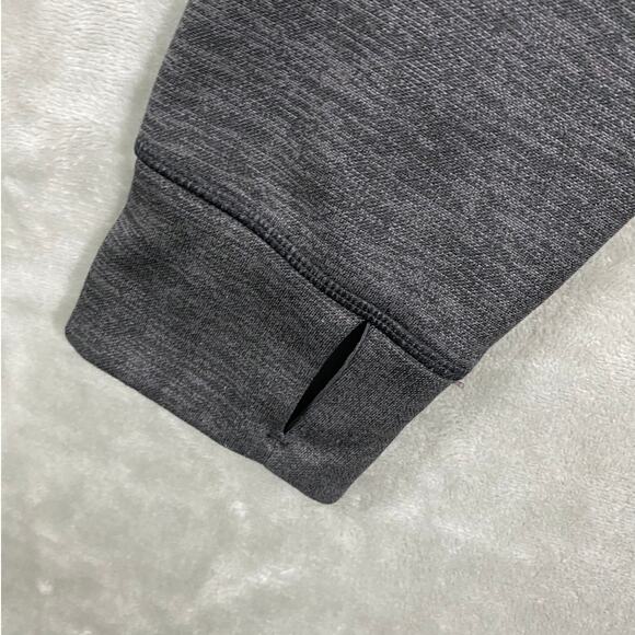 Women’s Medium Hoodie Adidas Climawarm Pullover Logo Activewear Sweatshirt Gray - Picture 7 of 11